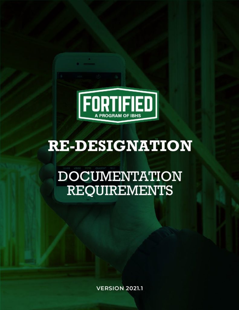 Evaluator Checklist – Re-Designation