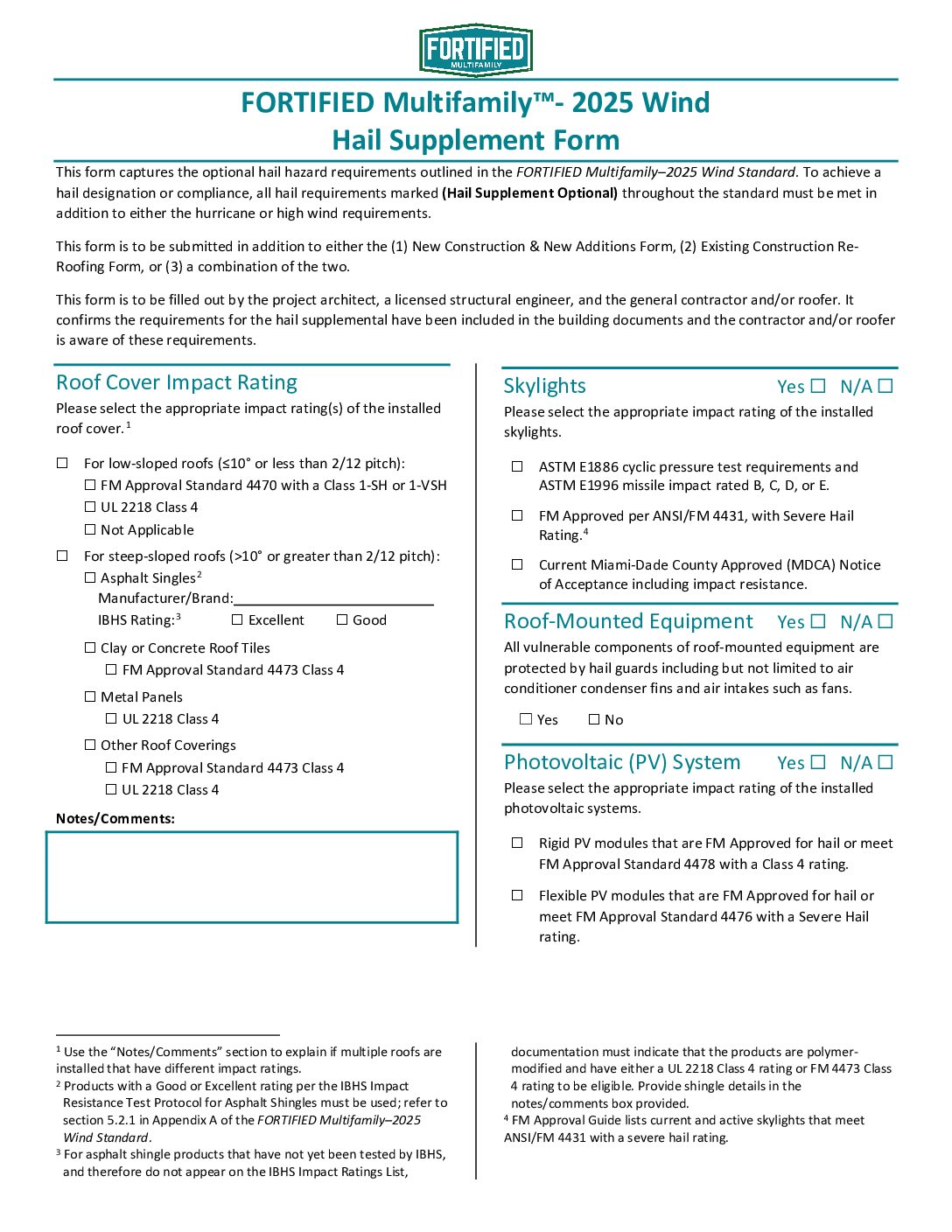 FORTIFIED-Multifamily-2025-Wind-Hail-Supplement-Form-pdf